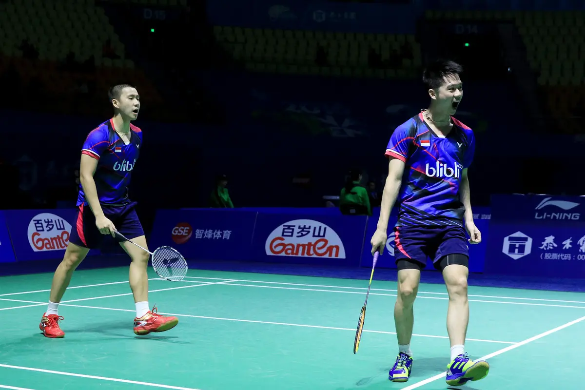 Kevin Sanjaya Sukamuljo/Marcus Fernaldi Gideon, All England