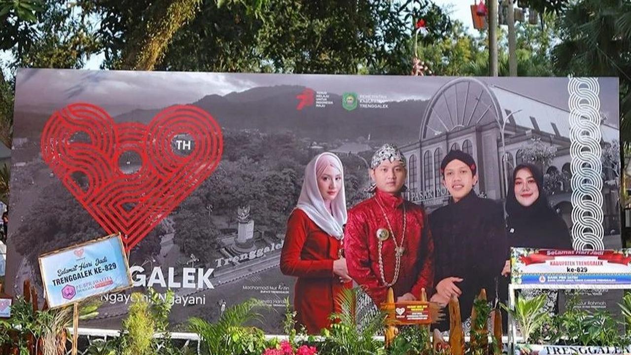 Kabupaten Trenggalek genap berusia 829 tahun pada Kamis, 31 Agustus 2023. Acara peringatan HUT ke-829 Trenggalek telah berlangsung sejak beberapa hari silam. Pedangdut Happy Asmara  memeriahkan puncak Pesta Rakyat di Alun-alun Trenggalek.