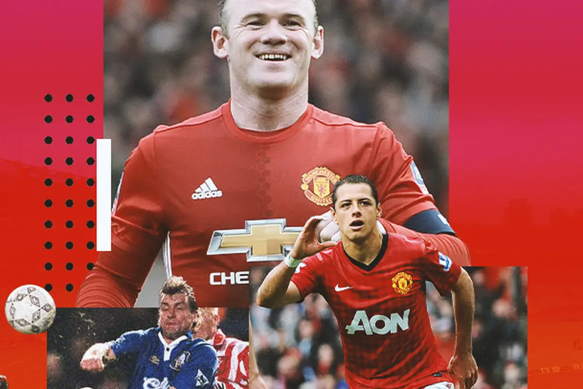 Ilustrasi - Javier Hernandez, Wayne Rooney, dan Mark Hughes
