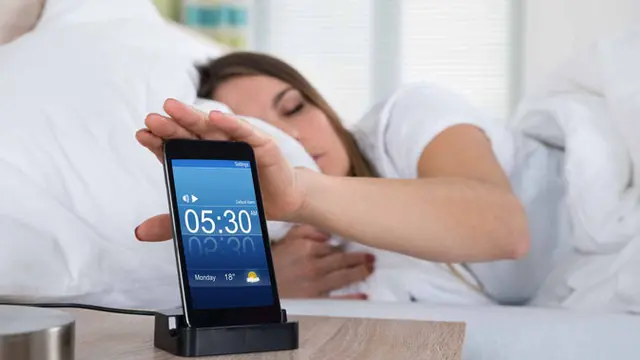 Aplikasi alarm di Android