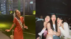 Momen bridal shower Adinda Thomas kali ini nampaknya berbeda. Acara ini diadakan saat Adinda sedang berlibur di Jepang, tepatnya di jalanan Tokyo. Dalam video yang beredar, terlihat wanita kelahiran 8 Agustus 1993 itu di-makeover oleh para sahabatnya. Sheila Dara, Claresta Pitojo, dan Fita Anggriani terlihat memberikan "veil" pernikahan, mahkota, serta selempang "bridal shower" kepada Adinda Thomas. (Liputan6.com/IG/@fitaanggriani)