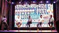 Konferensi pers Synchronize Fest 2022 (foto : Adrian Utama Putra)