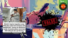Deretan Hoaks Sasar Menag Nasaruddin Umar, Simak Daftarnya