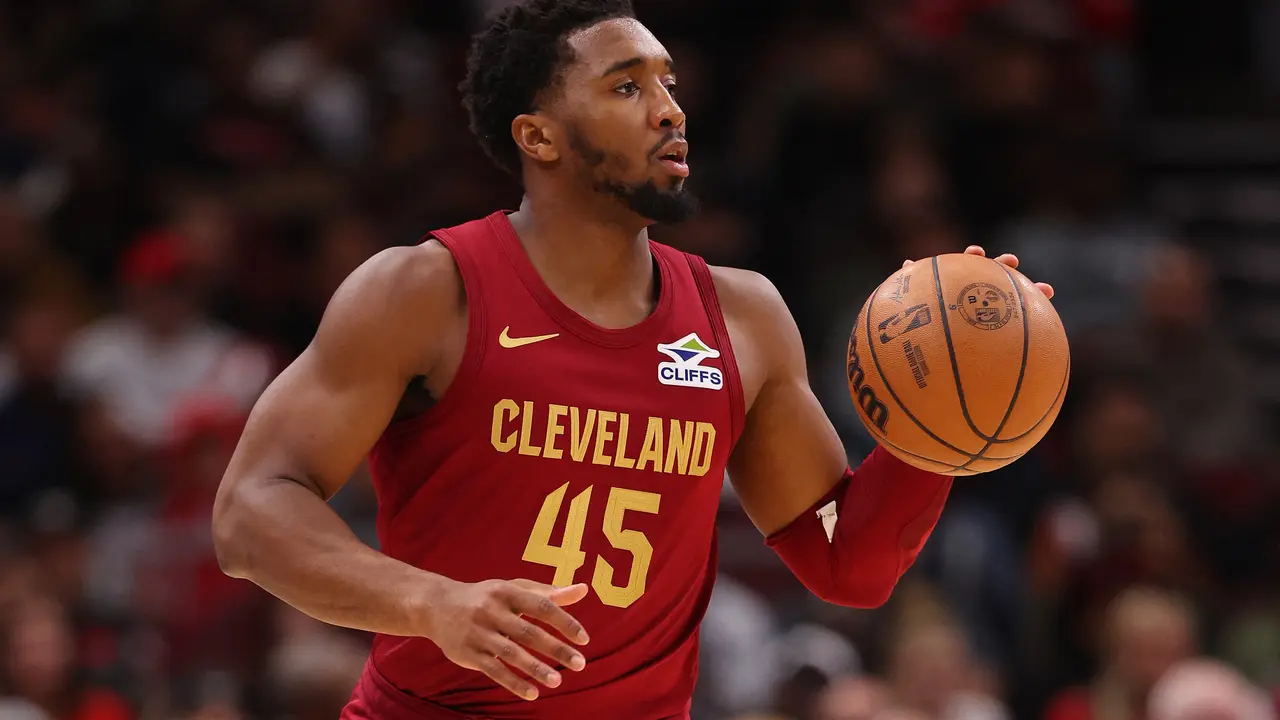 Pemain Cleveland Cavaliers Donovan Mitchell