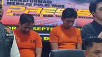 Dua polisi gadungan ditangkap usai melakukan aksi pencurian dengan kekerasan (curas) terhadap dua remaja di kawasan Pancasan, Kota Bogor, Jawa Barat. (Liputan6.com/Achmad Sudarno)