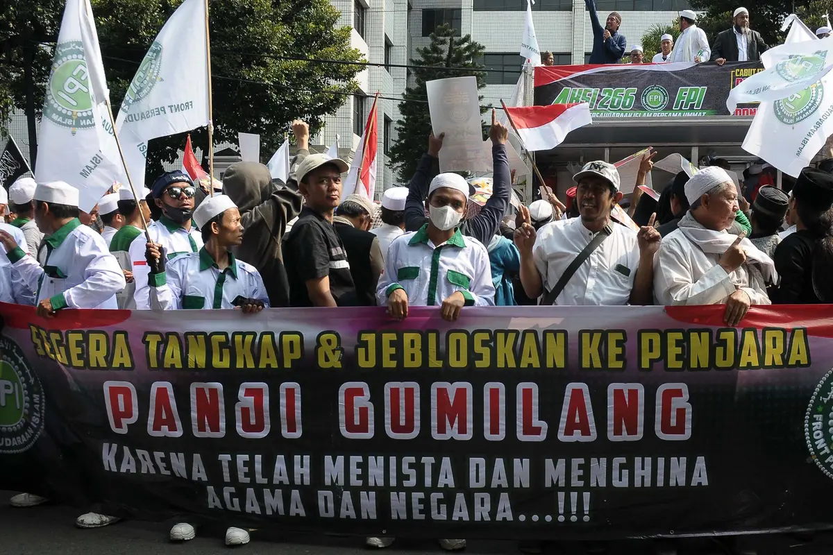 FPI Demo di Kemenag Tuntut Cabut Izin Al Zaytun