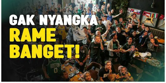 VIDEO: Serunya Nobar Final NBA Laga Dallas Mavericks Vs Boston Celtics dengan Vidio dan NBA Indonesia