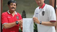 Bali United FC resmi merekrut pemain asing asal Korea Selatan, Ahn Byung-keon untuk menghadapi Torabika Soccer Championship presented by IM3 Ooredoo. (Instagram Bali United)