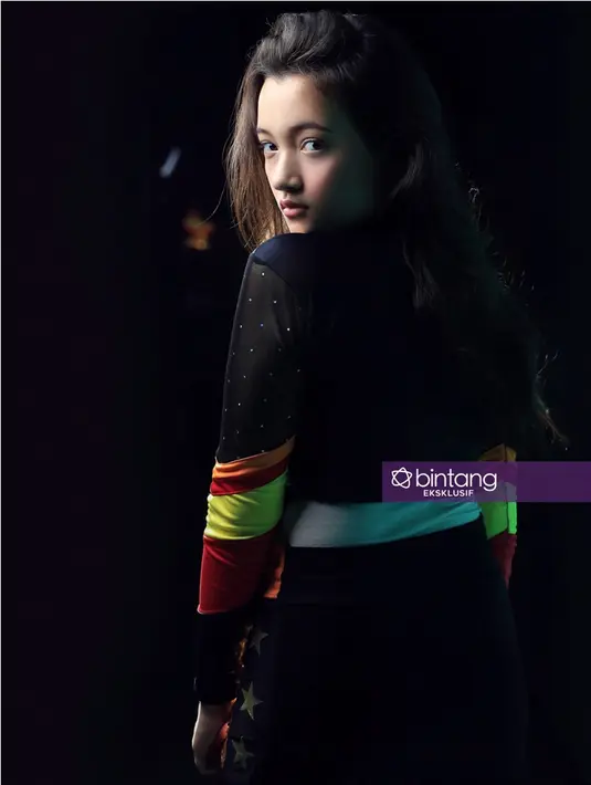 Foto-foto dan wawancara eksklusif Bintang.com beberapa waktu lalu dengan Megan Domani. (Fotografer: Adrian Putra, Digital Imaging: Muhammad Iqbal Nurfajri/Bintang.com)