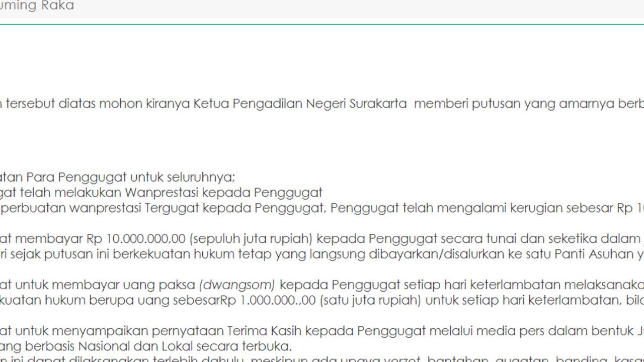Dok. Istimewa