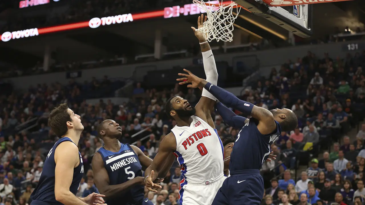 Pistons Kalahkan Timberwolves