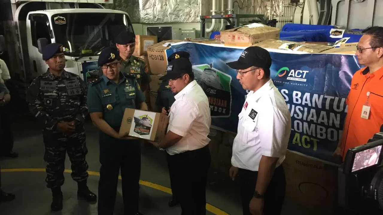 Bantuan korban gempa Lombok