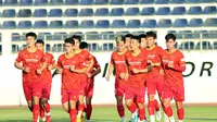 Skuad Timnas Vietnam berlatih secara rutin sebelum berlaga di Piala AFF 2022. (Dok. VFF)