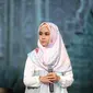 "Persiapan sebelum ke sini pastinya penampilan. Bajunya tema hijab warna pastel. Aku ada banyak koleksinya," pungkas Annisa Rahma. (Nurwahyunan/Bintang.com)