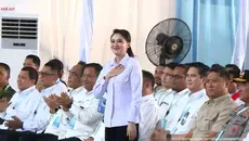 Momen Prabowo Kaget Sherly Tjoanda Dapat Tepuk Tangan Meriah