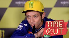 Pebalap Movistar Yamaha, Valentino Rossi, mengungkapkan ada sedikitnya 10 tikungan berbahaya di MotoGP.