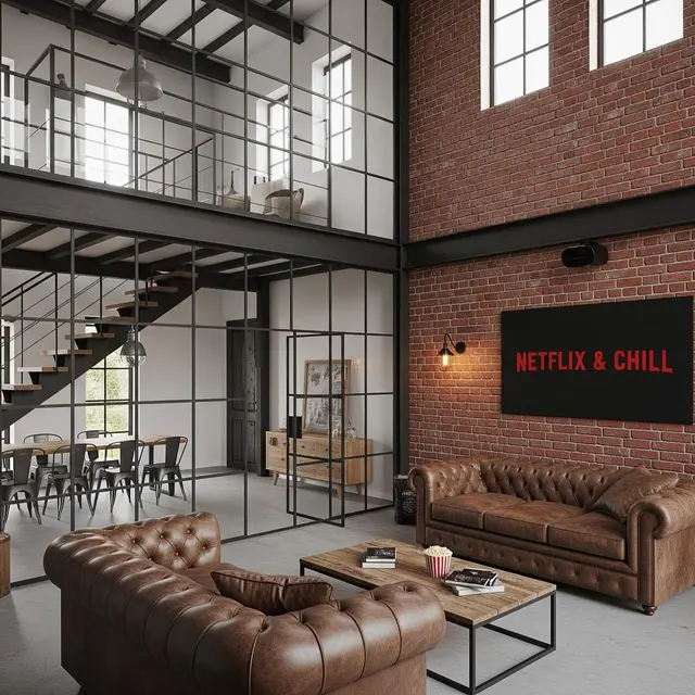 Rumah Sederhana 2 Lantai Minimalis dengan Area Netflix & Chill