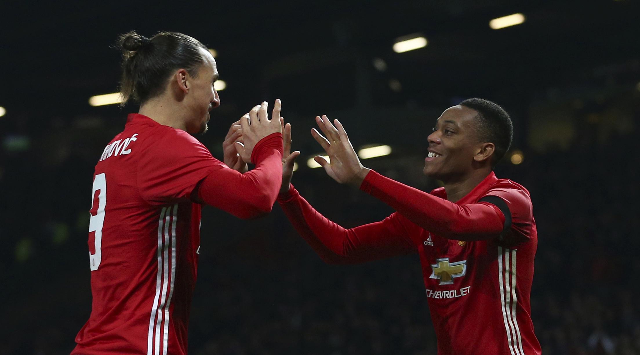 Anthony Martial semakin terancam dengan kedatangan Zlatan Ibrahimovic. (AP/Dave Thompson)