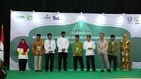 Pelaksanaan dari Gerakan Masjid Bersih 2024 digelar di Masjid Akbar Kemayoran, Jakarta, Rabu (6/3/2024).