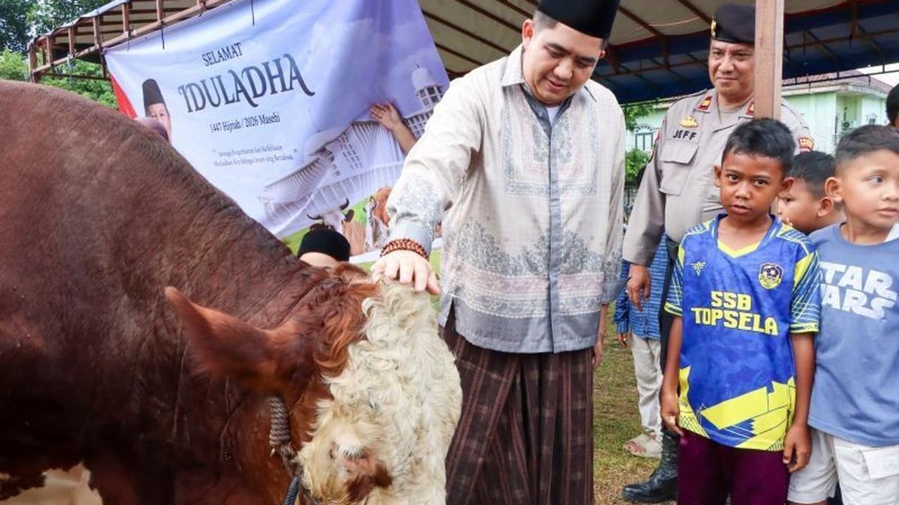 Bupati Bintan Serahkan Sapi Kurban Presiden, Perkuat Kebersamaan Jelang Idul Adha 2026