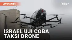 Taksi Drone Israel Diuji Coba di Langit Yerusalem