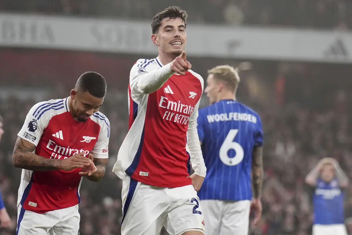 Foto: Arsenal Tutup Tahun 2024 dengan Kemenangan, Kini Merangsek ke Peringkat Kedua Klasemen Liga Inggris