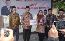 Bupati Demak Apreasiasi Bantuan untuk Korban Banjir dari LKPP