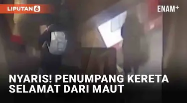 Tidak pernah ada yang tahu kapan maut akan terjadi. Seperti penumpang kereta di Stasiun Harvard, Cambridge, Massachusetts berikut. Nyawanya nyaris terancam, berjarak hanya beberapa centimeter.