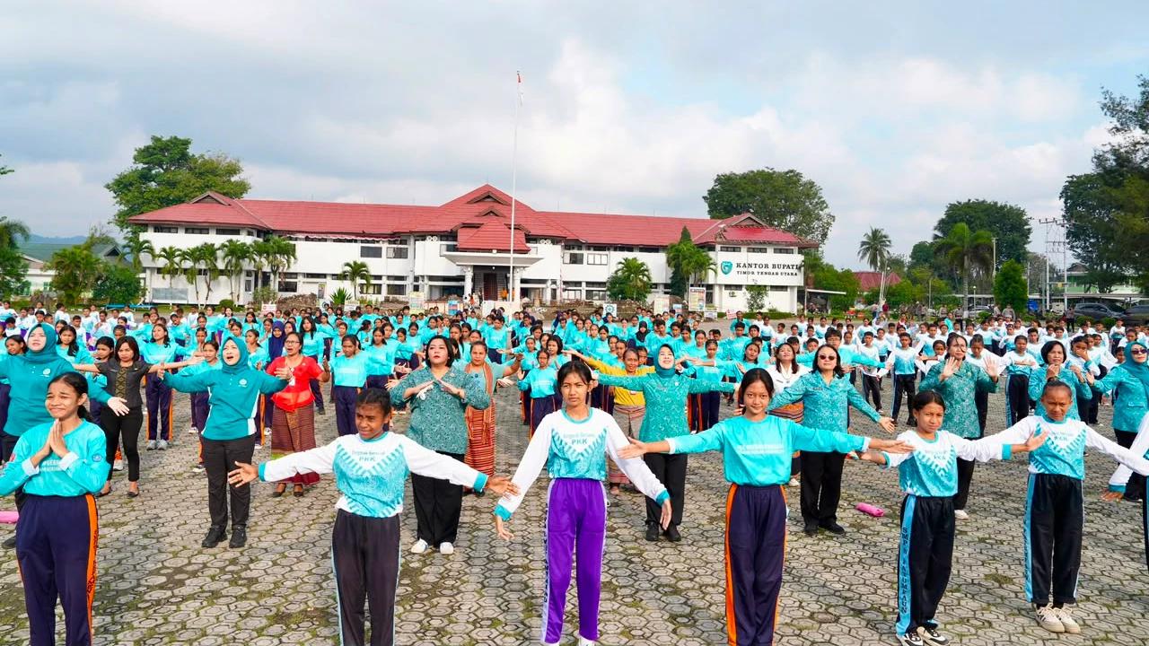 Ketum TP PKK Ajak Pelajar Siapkan Diri Menyongsong Generasi Emas 2045