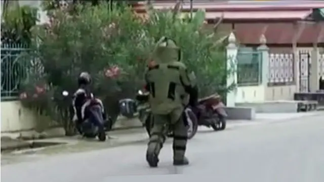 VIDEO: Tas Bertuliskan Bom Gegerkan Warga Palu