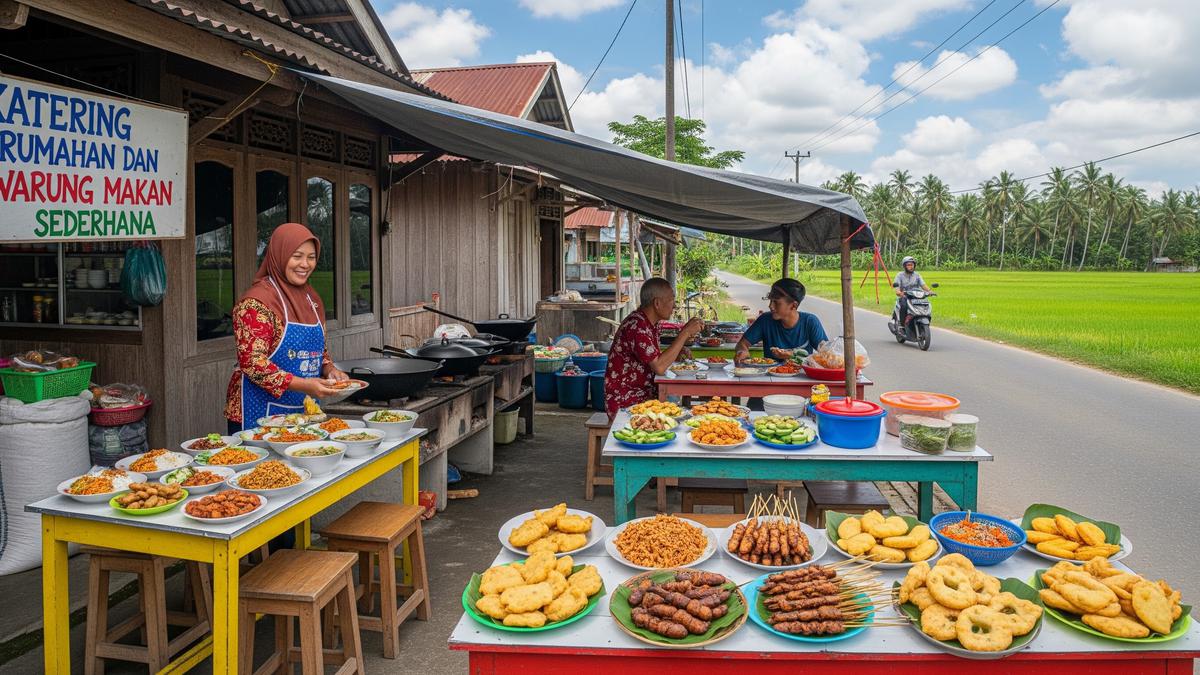 7 Ide Kombinasi 2 Usaha Makanan Kecil di Rumah Desa Pinggir Jalan, Peluang Cuan Menggiurkan