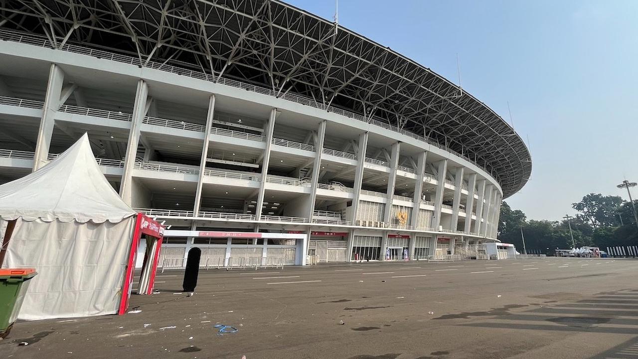 Jelang Laga Indonesia vs China, Begini Kondisi GBK Pagi Ini