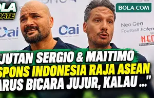 Kejutan! Respons Sergio & Maitimo Soal Timnas Indonesia Raja ASEAN: Harus Bicara Jujur, Kalau ...