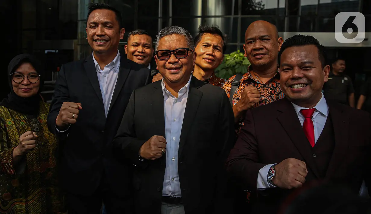 Hasto Kristiyanto mengatakan hanya akan berbicara jujur kepada penyidik KPK. (Liputan6.com/Angga Yuniar)