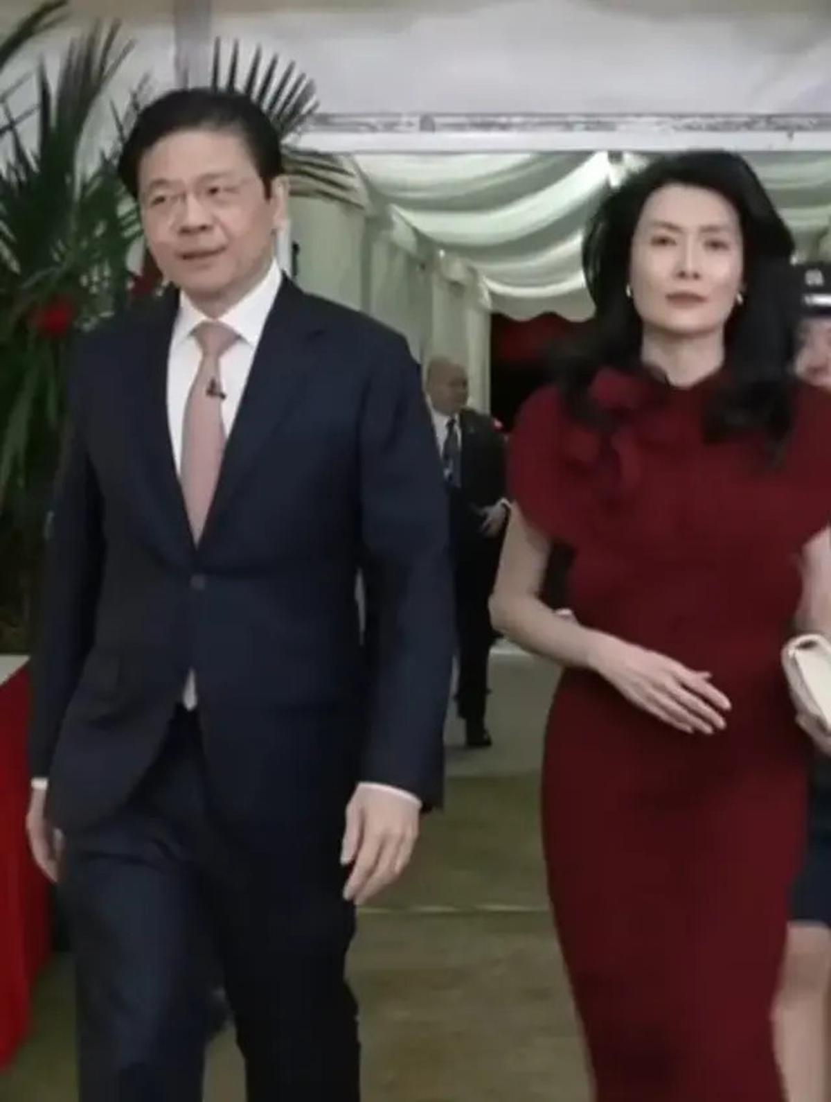 Gaya Elegan Istri PM Singapura Pakai Gaun Rp4,9 Juta Rancangan Desainer Indonesia, Peggy Hartanto