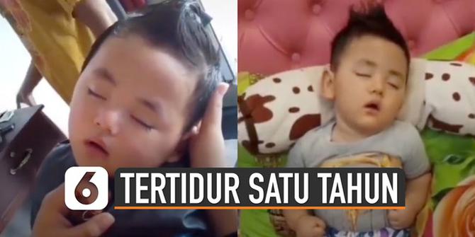 VIDEO: Viral Bayi Tertidur Selama Satu Tahun