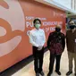 Peluncuran Pusat Konsultasi KUKM – Center of Excellence di SMESCO. (Ki-ka) CEO dan Co-Founder DANA Vincent Iswara, Menteri Koperasi & UKM Teten Masduki, Dirut Smesco Indonesia Leo Theosabrata.