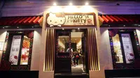 Inilah restauran Hello Kitty yang baru dibuka di kota Shanghai (Foto : Chinadaily,com.cn)