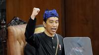 Sertifikat Vaksin Presiden Jokowi Beredar di Media Sosial. Bagus Indahono / POOL / AFP