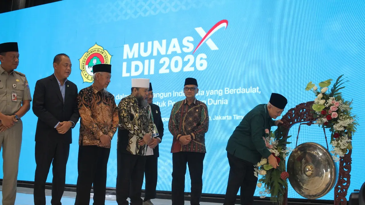 Dewan Pimpinan Pusat Lembaga Dakwah Islam Indonesia (DPP LDII) menyelenggarakan Musyawarah Nasional (Munas) X di Pondok Pesantren Minhajurosyidin, Jakarta Timur, Selasa (7/4/2026) (Istimewa)