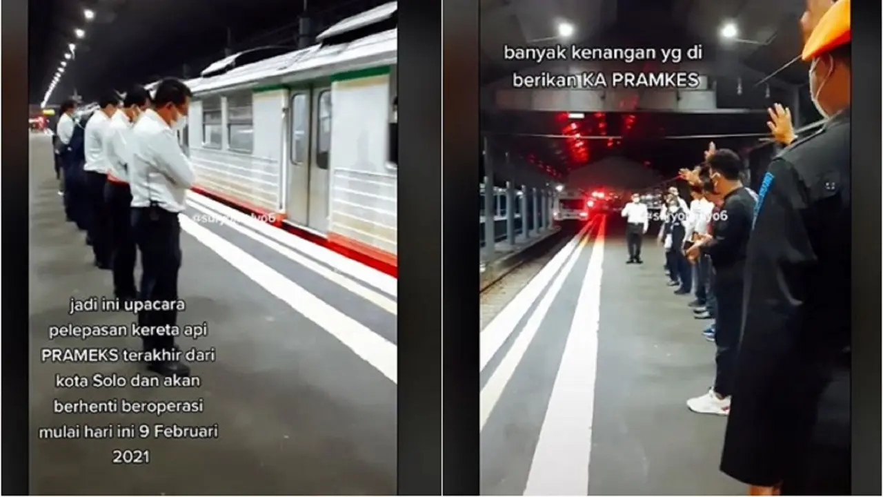 Pelepasan KA Prameks
