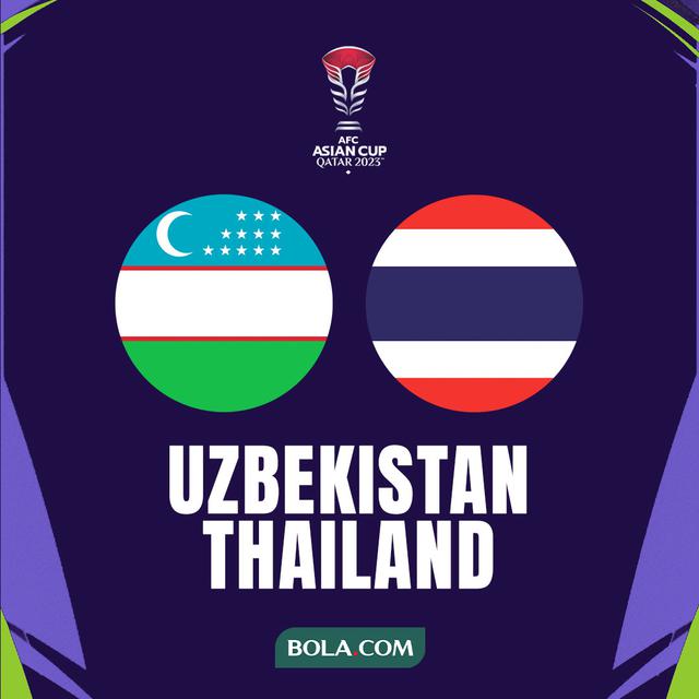 Piala Asia - Uzbekistan Vs Thailand