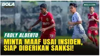 Fadly Alberto Minta Maaf Usai Layangkan Tendangan Kungfu ke Pemain Dewa United