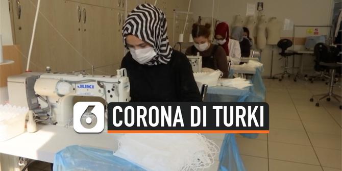 VIDEO: Guru di Turki Jahit Masker untuk Lawan Pandemi Corona