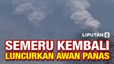 Gunung Semeru kembali menampakan aktivitas vulkaniknya. Hari Minggu (16/1) guguran awan panas keluar dari puncak Gunung Semeru, dengan jarak maksimal 4 kilometer.