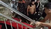 Brio Merah 'Terbang' di Kupang, Pengemudi Tak Punya SIM Diduga Mabuk