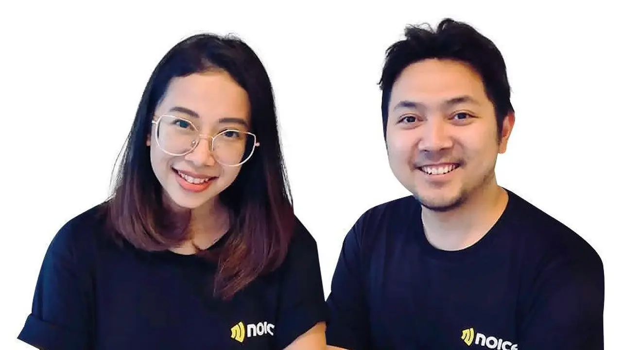 Rado Ardian dan Niken Sasmaya kini menjadi Chief Executive Officer (CEO) dan Chief Business Officer (CBO) platform Noice.