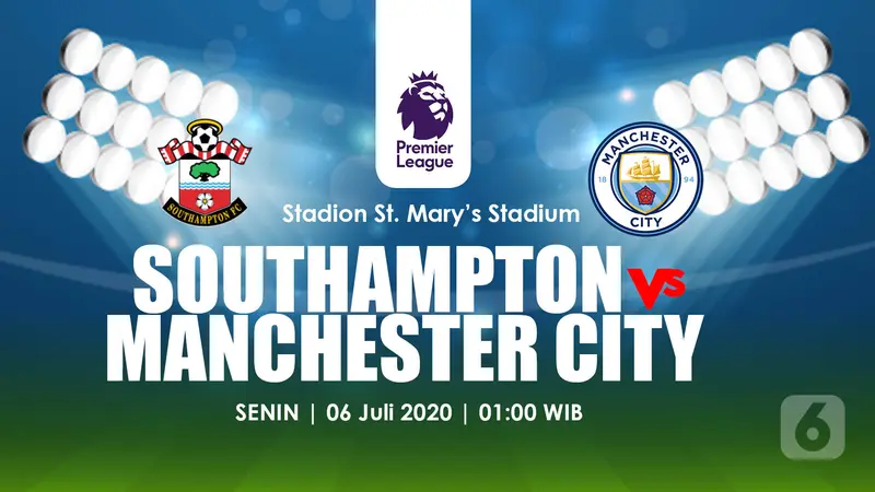 PREDIKSI SOUTHAMPTON FC VS. MANCHESTER CITY FC