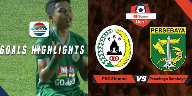 VIDEO: Highlights Liga 1 2019, PSS Vs Persebaya