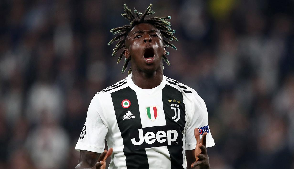 Moise Kean merupakan jebolan akademi Juventus. Kean memutuskan untuk pindah ke Everton pada 2019 lalu setelah kesulitan mendapatkan kesempatan reguler. Pada bursa transfer musim panas ini, akhirnya ia pulang ke Turin dengan status pinjaman dengan durasi satu tahun. (Foto: AFP/Isabella Bonotto)